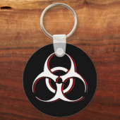 Schlüsselkette der Biogefährdung - Knochenblutase Schlüsselanhänger (Vorderseite)