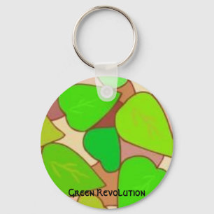Schlüsselkette der grünen Revolution Schlüsselanhänger