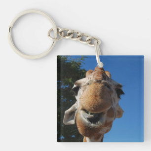 Schlüsselkette der lustigen Giraffe Schlüsselanhänger