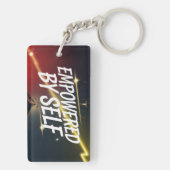 Schlüsselkette der Selbstbestimmung Schlüsselanhänger (Rückseite)