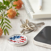 Schlüsselkette der US-Blume Schlüsselanhänger (Seite)