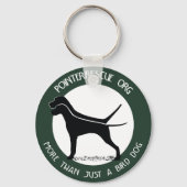 Schlüsselkette der Zeigerrettungsorganisation Schlüsselanhänger (Rückseite)