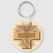 Schlüsselkette des Arztassistenten-individuellen N Schlüsselanhänger (Vorderseite)