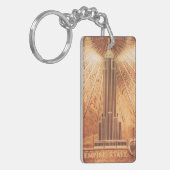 Schlüsselkette des Empire State Gebäude Schlüsselanhänger (Vorderseite links)