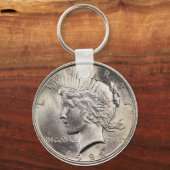 Schlüsselkette des Friedens-Dollars Schlüsselanhänger (Vorderseite)
