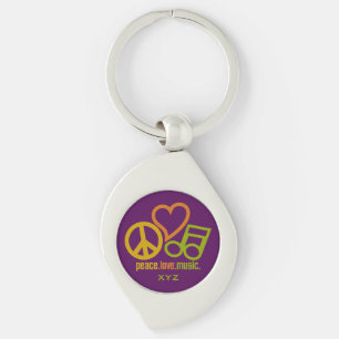 Schlüsselkette des kundenspezifischen Monogramms Schlüsselanhänger