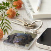 Schlüsselkette des niedlichen Welpen Schlüsselanhänger (Vorderseite rechts)