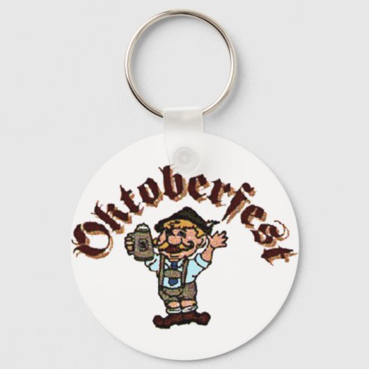 Schlüsselkette des Oktoberfests Schlüsselanhänger (Vorderseite)
