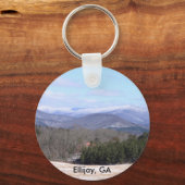 Schlüsselkette - Ellijay, GA Schlüsselanhänger (Vorderseite)