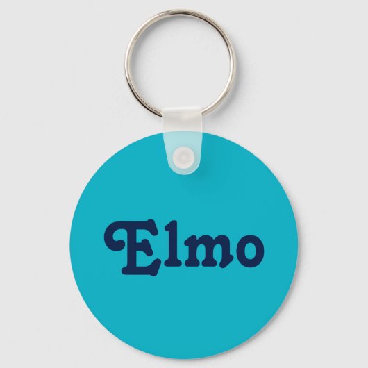 Schlüsselkette Elmo Schlüsselanhänger (Vorderseite)