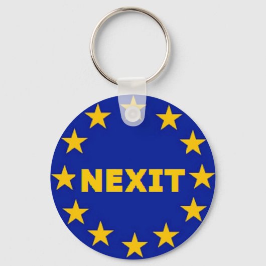 Schlüsselkette EU-Nexit Schlüsselanhänger (Vorderseite)