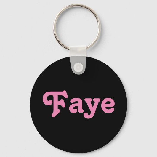 Schlüsselkette Faye Schlüsselanhänger (Vorderseite)