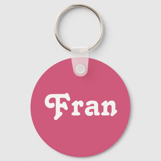 Schlüsselkette Fran Schlüsselanhänger (Vorderseite)