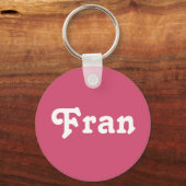 Schlüsselkette Fran Schlüsselanhänger (Vorderseite)