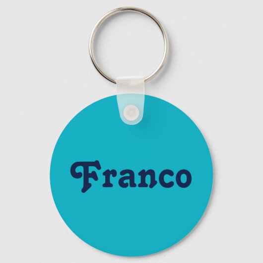 Schlüsselkette Franco Schlüsselanhänger (Vorderseite)