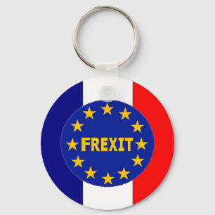 Schlüsselkette Französisches Flaggen EU-Frexit Schlüsselanhänger