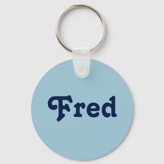 Schlüsselkette Fred Schlüsselanhänger (Vorderseite)