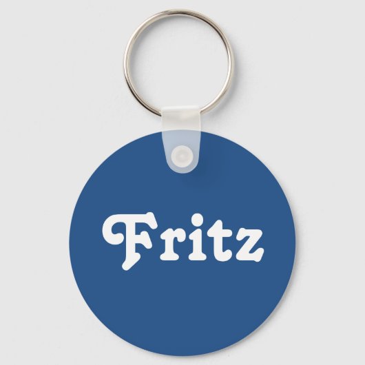 Schlüsselkette Fritz Schlüsselanhänger (Vorderseite)