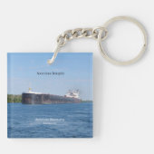 Schlüsselkette für American Integrity Acryl Schlüsselanhänger (Rückseite)