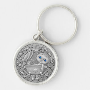 Schlüsselkette für Aquariummünzen Schlüsselanhänger