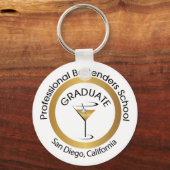 Schlüsselkette für berufliche Barkeeper Schlüsselanhänger (Vorderseite)