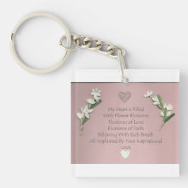 Schlüsselkette für Blume Schlüsselanhänger