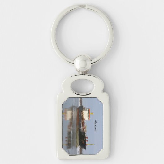 Schlüsselkette für das Algocanada Schlüsselanhänger (Vorderseite)