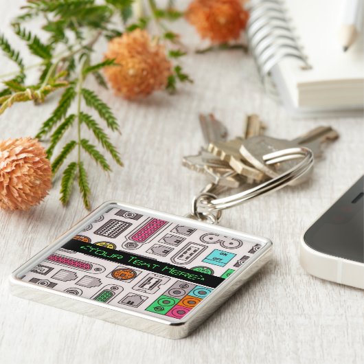 Schlüsselkette für das Eingabemuster des Computerg Schlüsselanhänger (Seite)