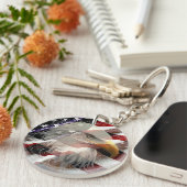 Schlüsselkette für den amerikanischen Adler Schlüsselanhänger (Vorderseite rechts)