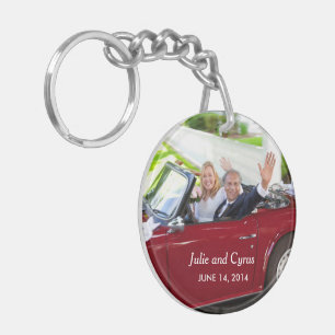 Schlüsselkette für den Hochzeitstag, Braut und Grä Schlüsselanhänger