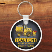 Schlüsselkette für den künftigen Schneepflug Schlüsselanhänger (Vorderseite)