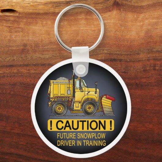 Schlüsselkette für den künftigen Schneepflug Schlüsselanhänger (Vorderseite)