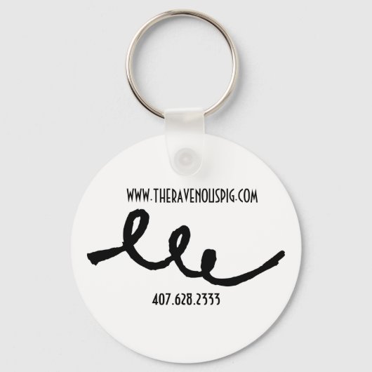 Schlüsselkette für den Schwanz Schlüsselanhänger (Vorderseite)