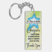 Schlüsselkette für die Betreuung Schlüsselanhänger (Vorderseite links)