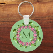 Schlüsselkette für die Blumenrosa Schlüsselanhänger (Vorderseite)