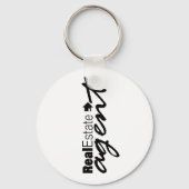 Schlüsselkette für Echtes Anwesen Agent Schlüsselanhänger (Vorderseite)