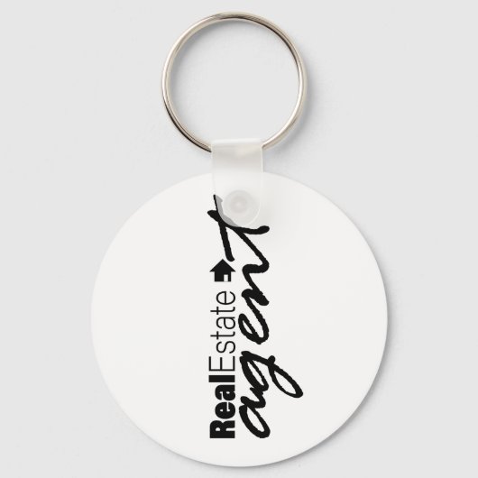 Schlüsselkette für Echtes Anwesen Agent Schlüsselanhänger (Vorderseite)