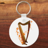 Schlüsselkette für Folk Harp Schlüsselanhänger (Vorderseite)