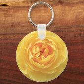 Schlüsselkette für Gelbe Rose Schlüsselanhänger (Vorderseite)