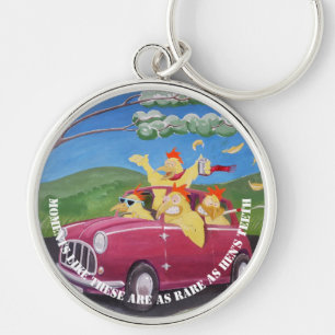 Schlüsselkette für Hühner Schlüsselanhänger