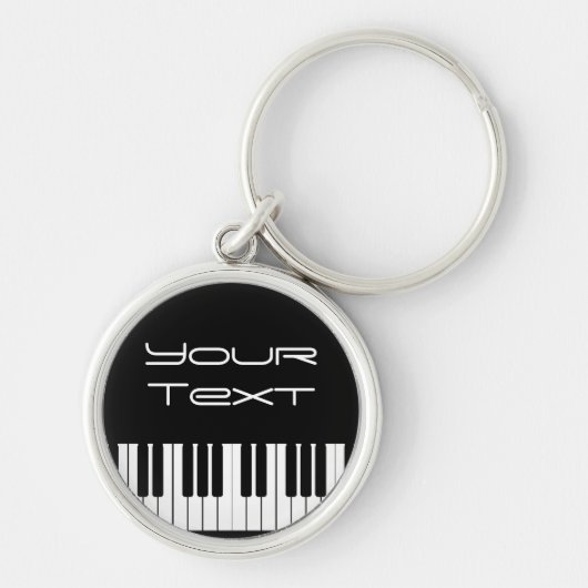 Schlüsselkette für Klaviertasten Schlüsselanhänger (Vorne)