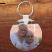 Schlüsselkette für kundenspezifische Foto Schlüsselanhänger (Vorderseite)