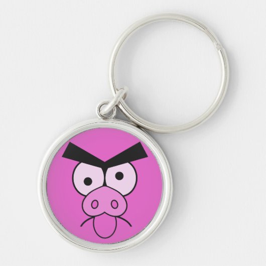 Schlüsselkette für Mad Pig Schlüsselanhänger (Vorne)