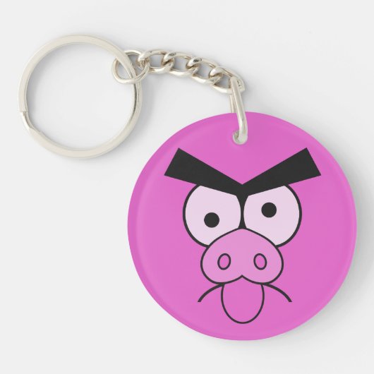 Schlüsselkette für Mad Pig Schlüsselanhänger (Vorderseite)