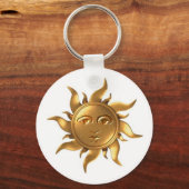 Schlüsselkette für Metal-Aztec-Sun Schlüsselanhänger (Vorderseite)