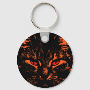 Schlüsselkette für Red Cat Eyes - Maßgeschneiderte Schlüsselanhänger
