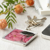 Schlüsselkette für rosa Begonias Schlüsselanhänger (Seite)