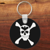Schlüsselkette für Schädel und Kreuze Schlüsselanhänger (Vorderseite)