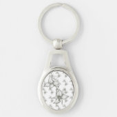 Schlüsselkette für Schwarz und Weiß Schlüsselanhänger (Vorderseite)