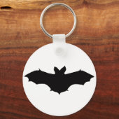 Schlüsselkette für schwarze Bakterien Schlüsselanhänger (Vorderseite)